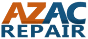 AZ AC Repair Copper and Blue Logo